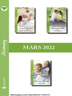 cover image of Pack mensuel Harmony--3 romans (Mars 2022)